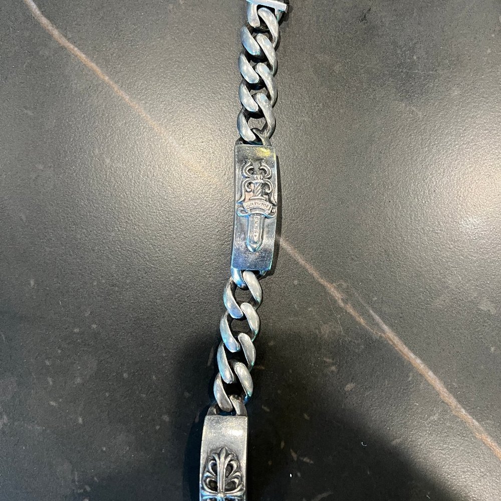 Authentic Chrome Hearts Silve Bracelet